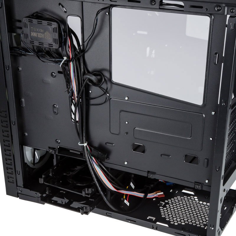 Kolink Horizon RGB Midi-Tower, Tempered Glass - schwarz