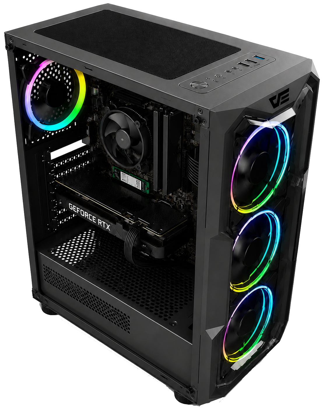 Zyberx Gaming PC - AMD Ryzen 5 5600, 32 GB, 1 TB, GeForce RTX 5060