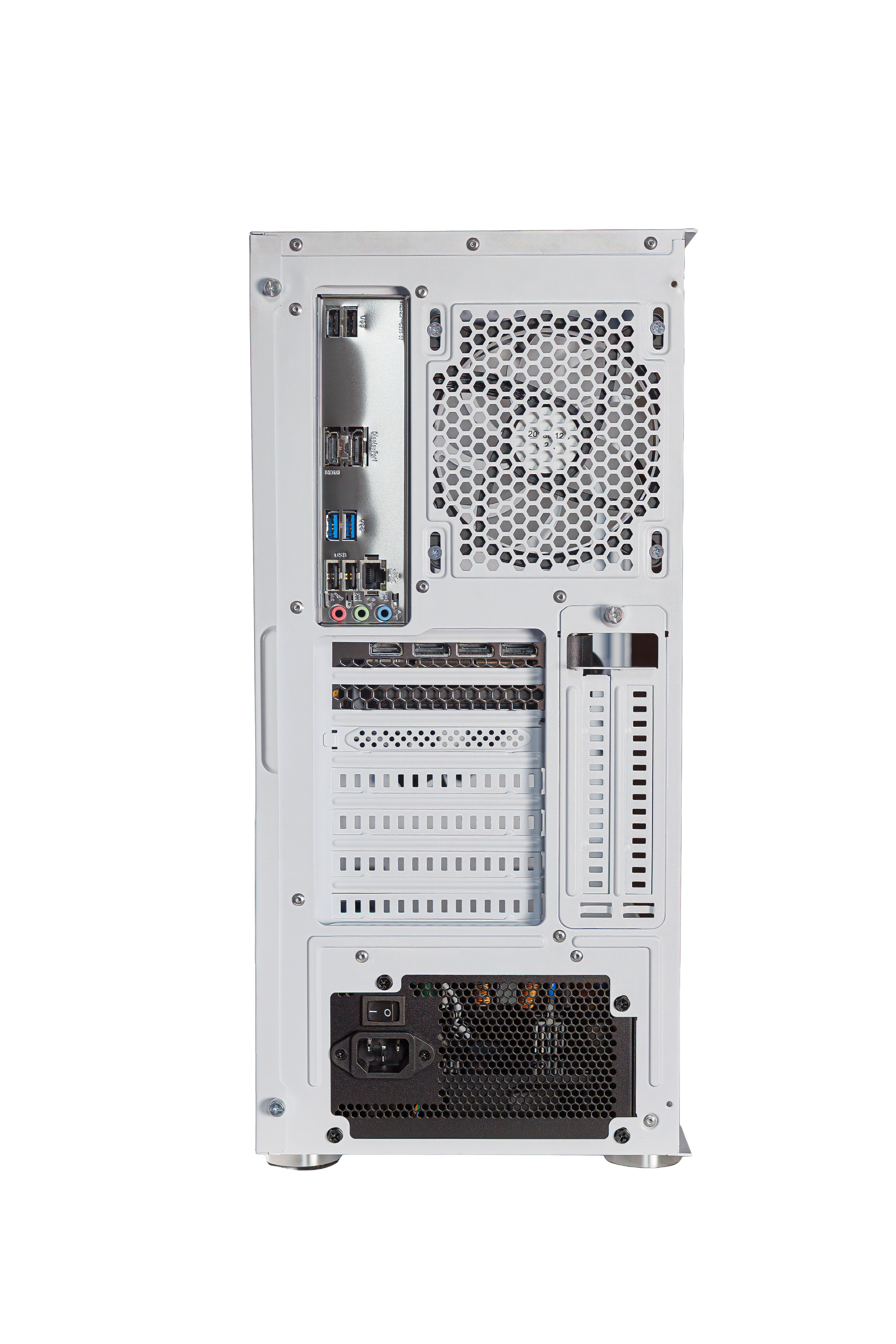 Zyberx - Gaming PC mit Intel® Core™ i5 i5-14400F Prozessor, AMD Radeon RX 7600, 16 GB RAM,  512 GB SSD, Windows 11  | Weiß