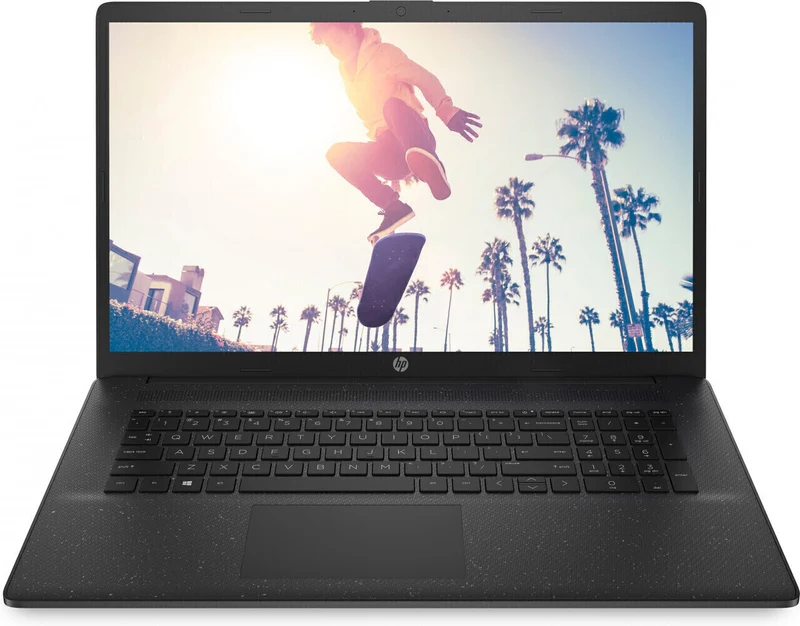 HP Notebook | 17,3" | Intel N4120 | 4 x 2.60 GHz | 8 GB RAM | 1000 GB SSD | Win 11 Pro | Schwarz