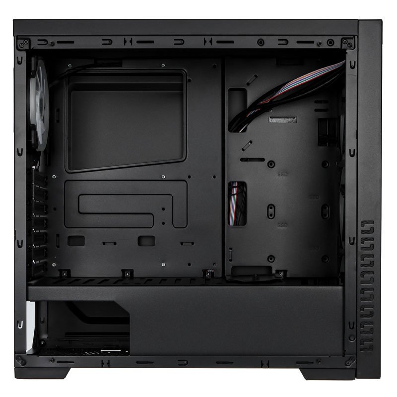 Kolink Horizon RGB Midi-Tower, Tempered Glass - schwarz