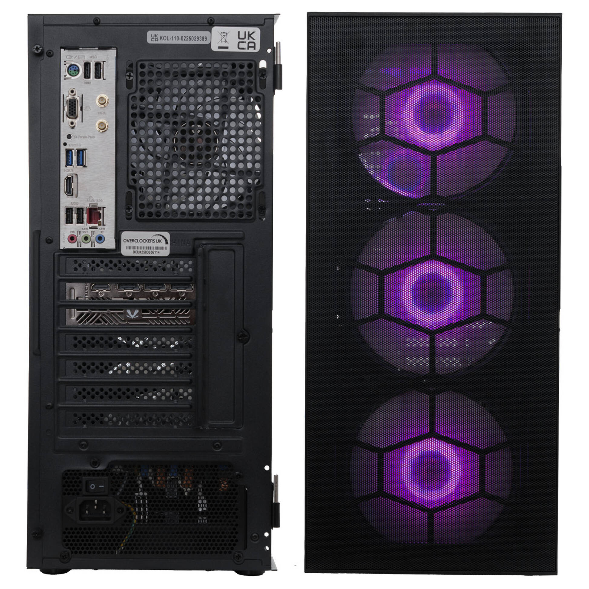 Gaming-PC Mach 2, AMD Ryzen 5 7500F, RTX 5060 Ti 16GB - Fertig-PC