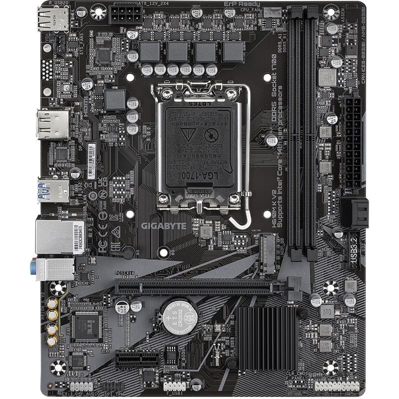 Gigabyte H610M K V2 Intel H610 So.1700 DDR5 mATX Retail