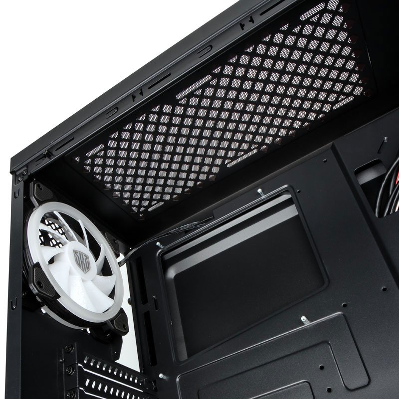 Kolink Horizon RGB Midi-Tower, Tempered Glass - schwarz