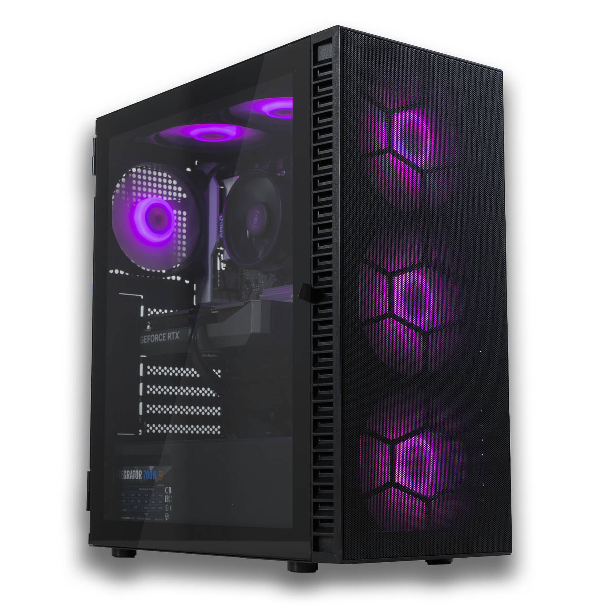 Gaming-PC Mach 2, AMD Ryzen 5 7500F, RTX 5060 Ti 16GB - Fertig-PC